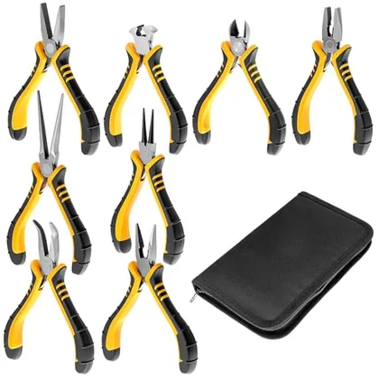 QWORK Jewelry Pliers Set