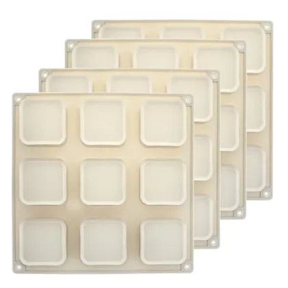 QWORK Silicone Soap Molds
