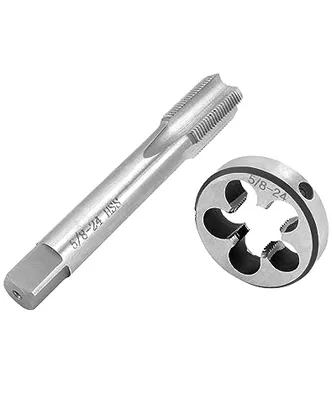 QWORK 5/8 in-24 UNEF Tap and Die Set