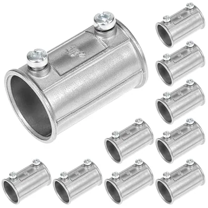 QWORK 3/4 in EMT Set Screw Coupling 25-Pack