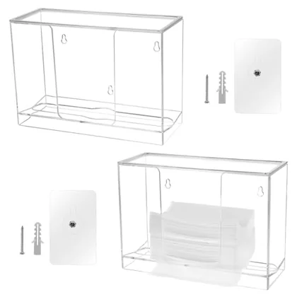 QWORK 2 Pack Paper Towel Dispenser Wall Mount