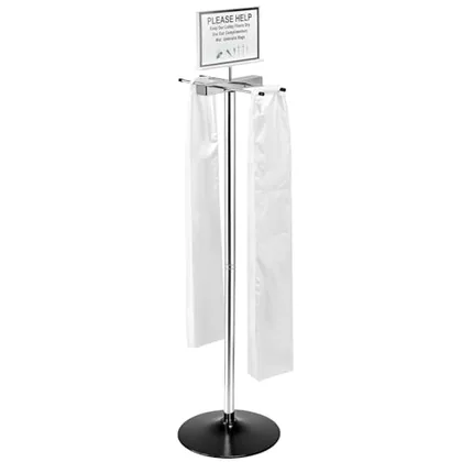 QWORK Umbrella Bag Dispenser Stand