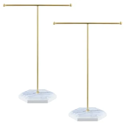 QWORK Jewelry Stand Display Necklace Holder