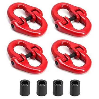 QWORK G80 Alloy Steel Hammerlock Coupling Link Connecting Link