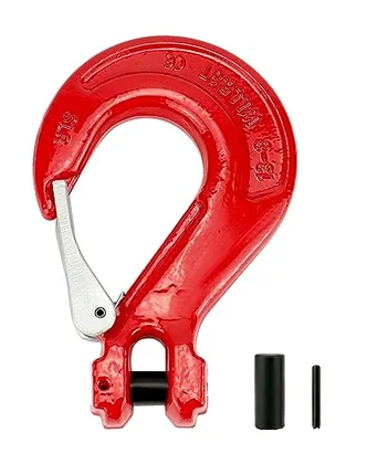 QWORK Clevis Slip Hook with Latch