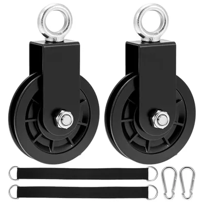 QWORK Gym Pulley Wheel Set