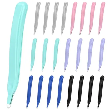 QWORK 24 Pcs Magnetic Staple Remover Bulk