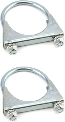 QWORK U-Bolt Muffler Tip Exhaust Hook